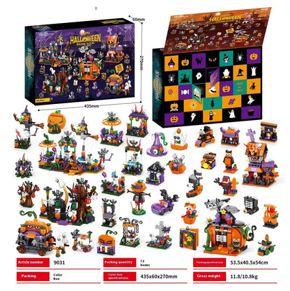 Halloween Pumpkin House Ghost House Building Blocks