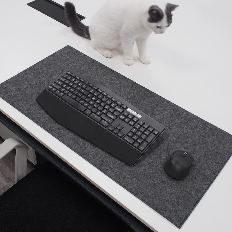 Minimalistic Non-Slip Protector Felt Desk Pad Extended Mouse Keyboard Laptop Gaming PC Accessories C