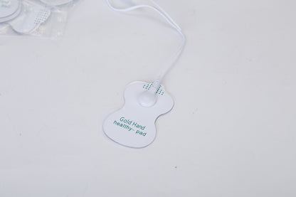 1Pc Electric Muscle Stimulator Dual Channels With 8 Electrode Pads Pulse Massager Pain Relief Therapy Tens Device