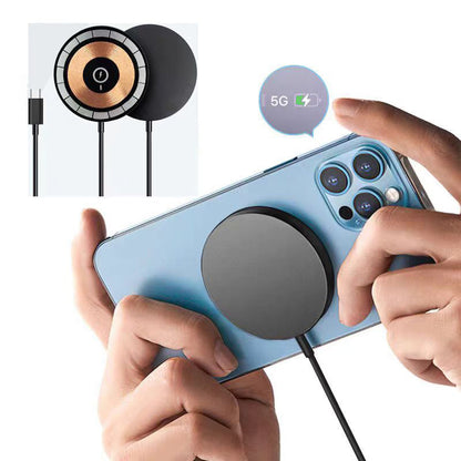 IPhone Wireless Charger 15W Magnetic Wireless Fast Charging, Compatible With IPhone 12, 13, 14, 15, 16, And 17 Pro, Pro Max Series Models