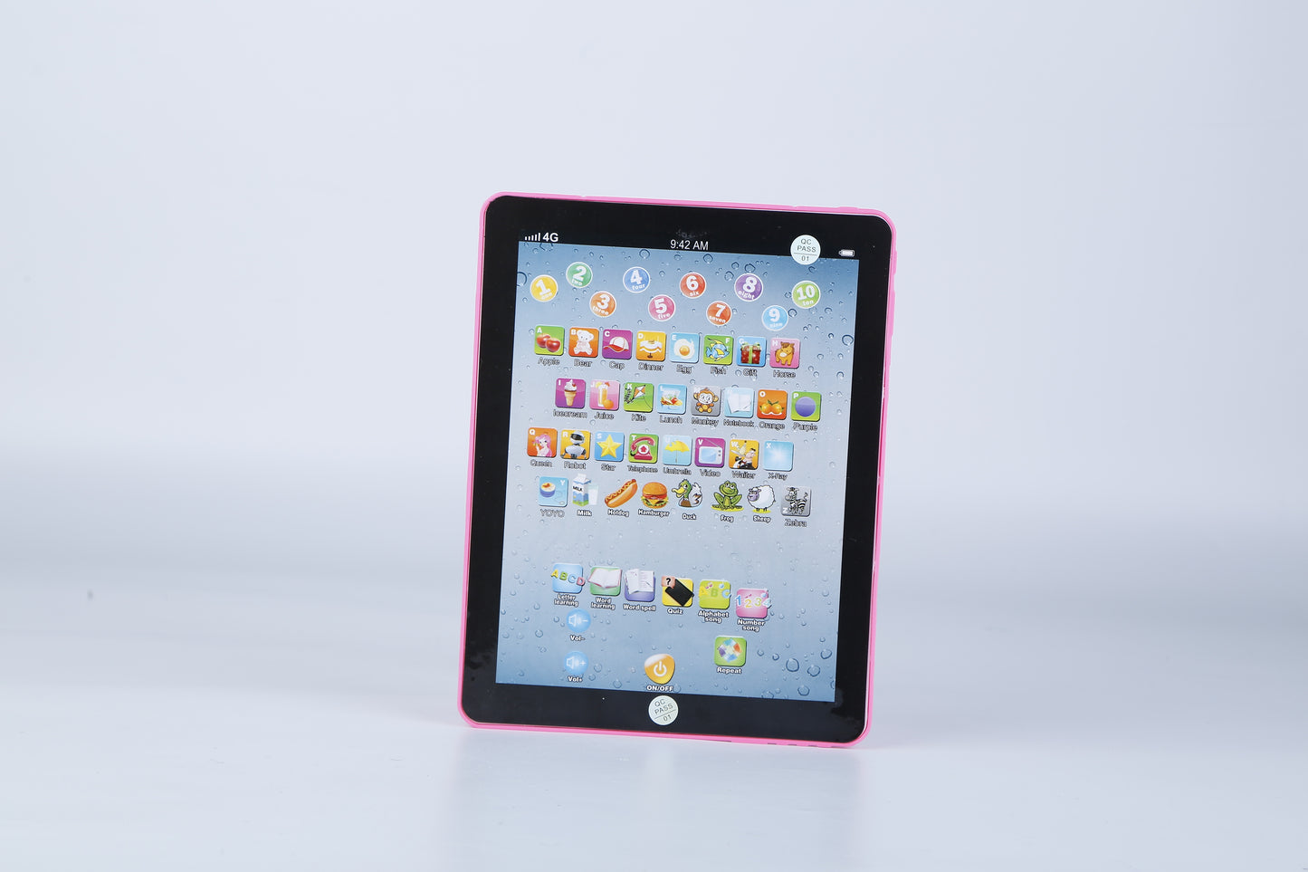 Baby Learning Tablet Educational Mini Pads Toys Touch Learn Toddler Tablet For ABC Numbers Words Gift For Boys Girls Aged 1-6 Year Old Kids