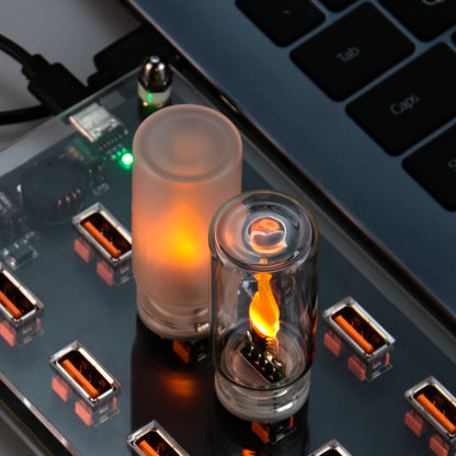 LED Simulation Flame Atmosphere Flame Candle Light